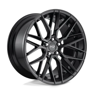 Niche – M190 GAMMA – Black – 18″x8″ 40mm – All weather Wheels – M190188031+40
